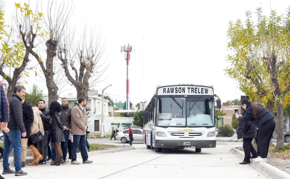 Con inversión municipal, quedaron inauguradas mejoras clave en la Terminal de Ómnibus de Trelew