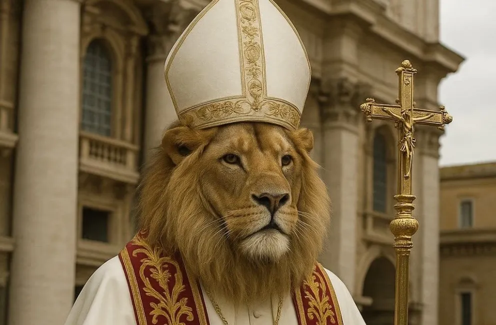 El meme de Milei tras la elección de León XIV como nuevo papa