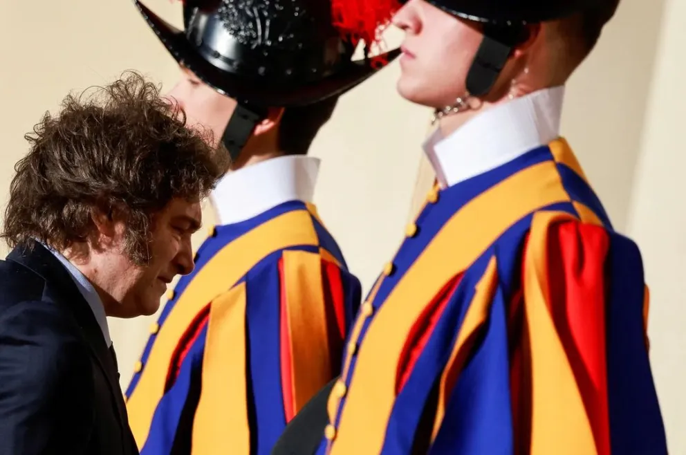 Milei asistirá a la entronización del papa León XIV en el Vaticano