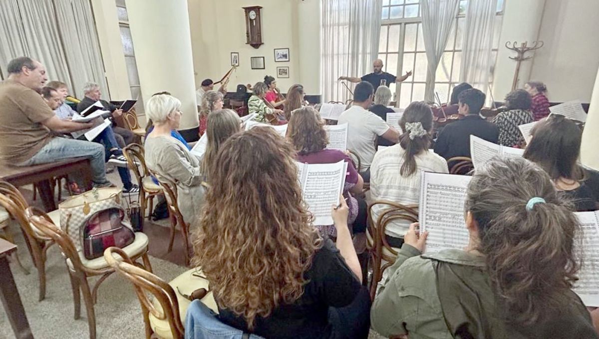 Una obra emblemática de Vivaldi se prepara en Gaiman con músicos de toda la región