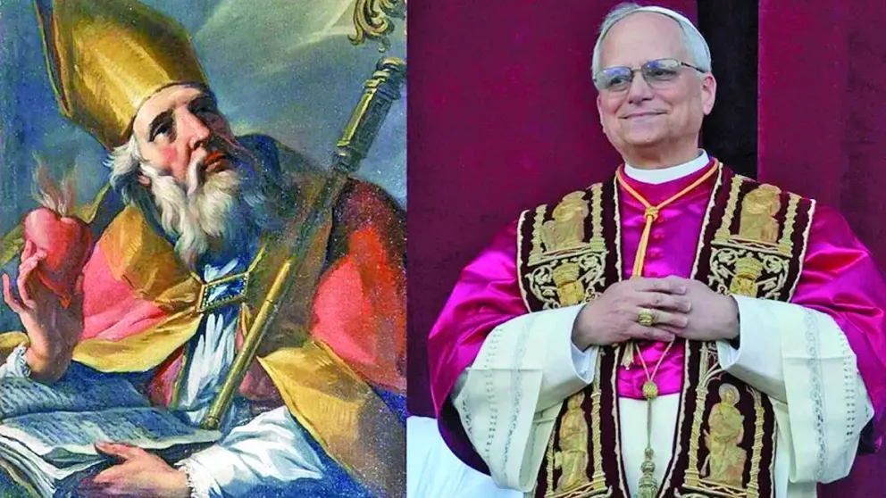 Quién fue San Agustín, el santo del que el papa León XIV es devoto
