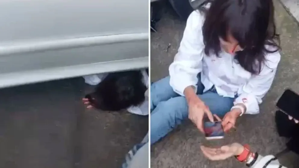 La Plata: fue atropellada por su auto al olvidarse el freno de mano