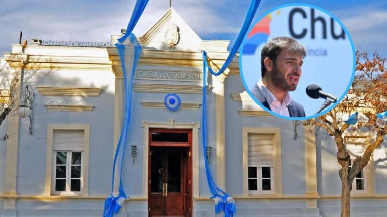 Ignacio Torres reinauguró la Casa de Gobierno de Chubut.