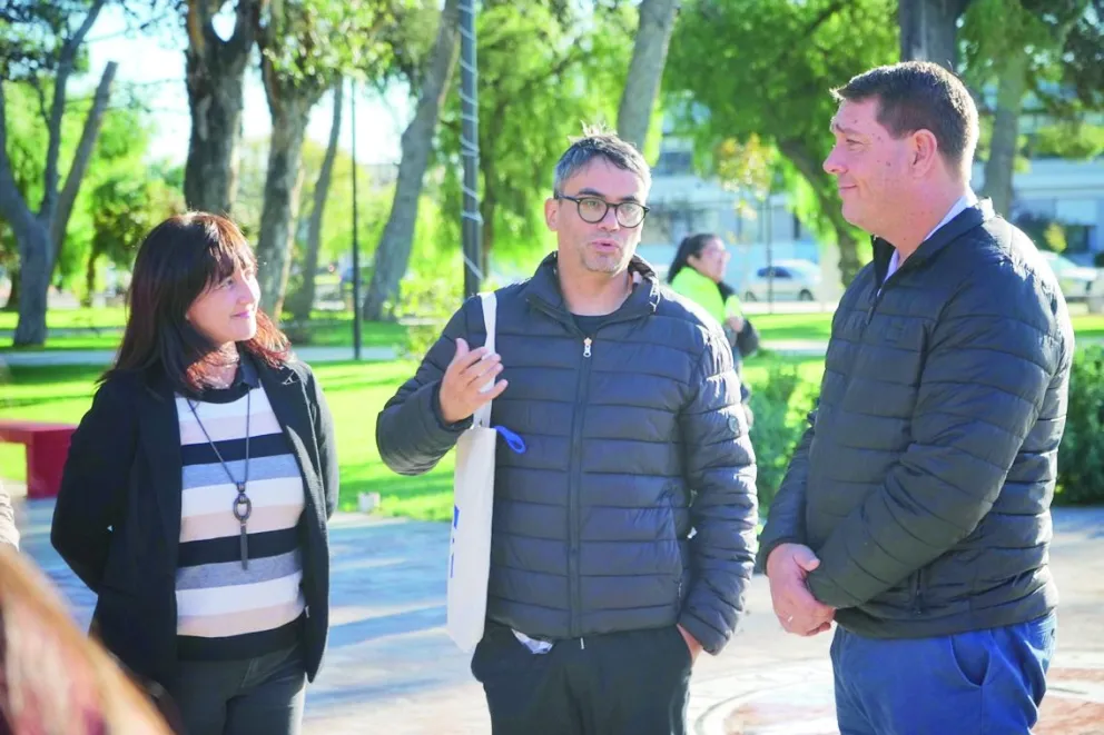 Biss recibió a participantes de la Escuela Internacional de Posgrado sobre el Cuidado del Agua en Chubut