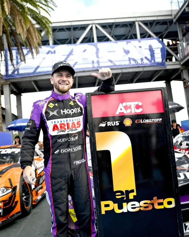 Marcelo Agrelo logró una nueva pole en Termas de Río Honda