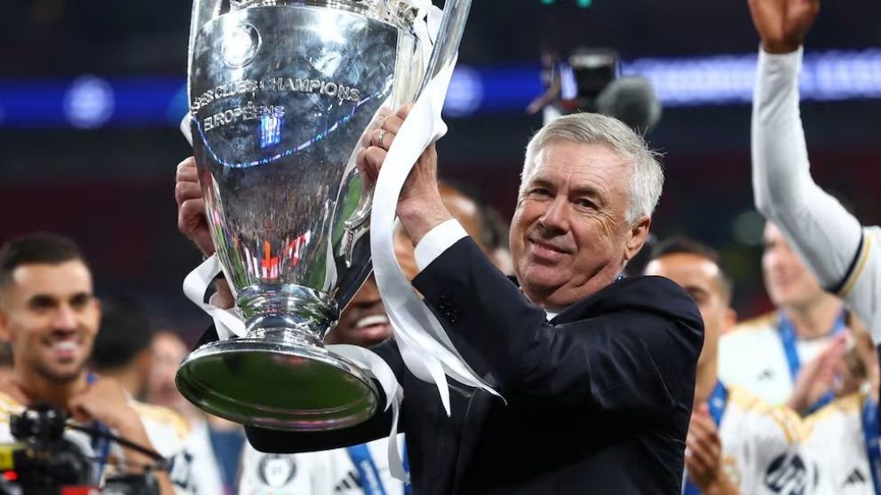 Carlo Ancelotti será el nuevo entrenador de la selección de Brasil desde junio
