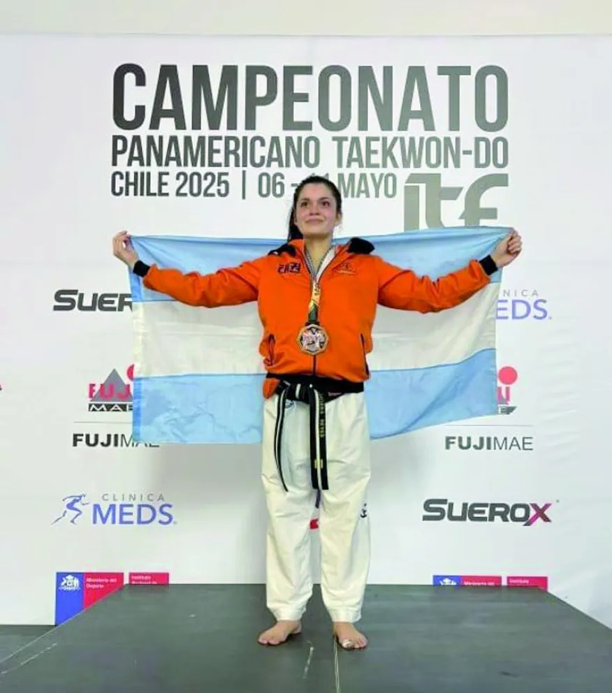 Luciana Reyes se consagró campeona panamericana en lucha