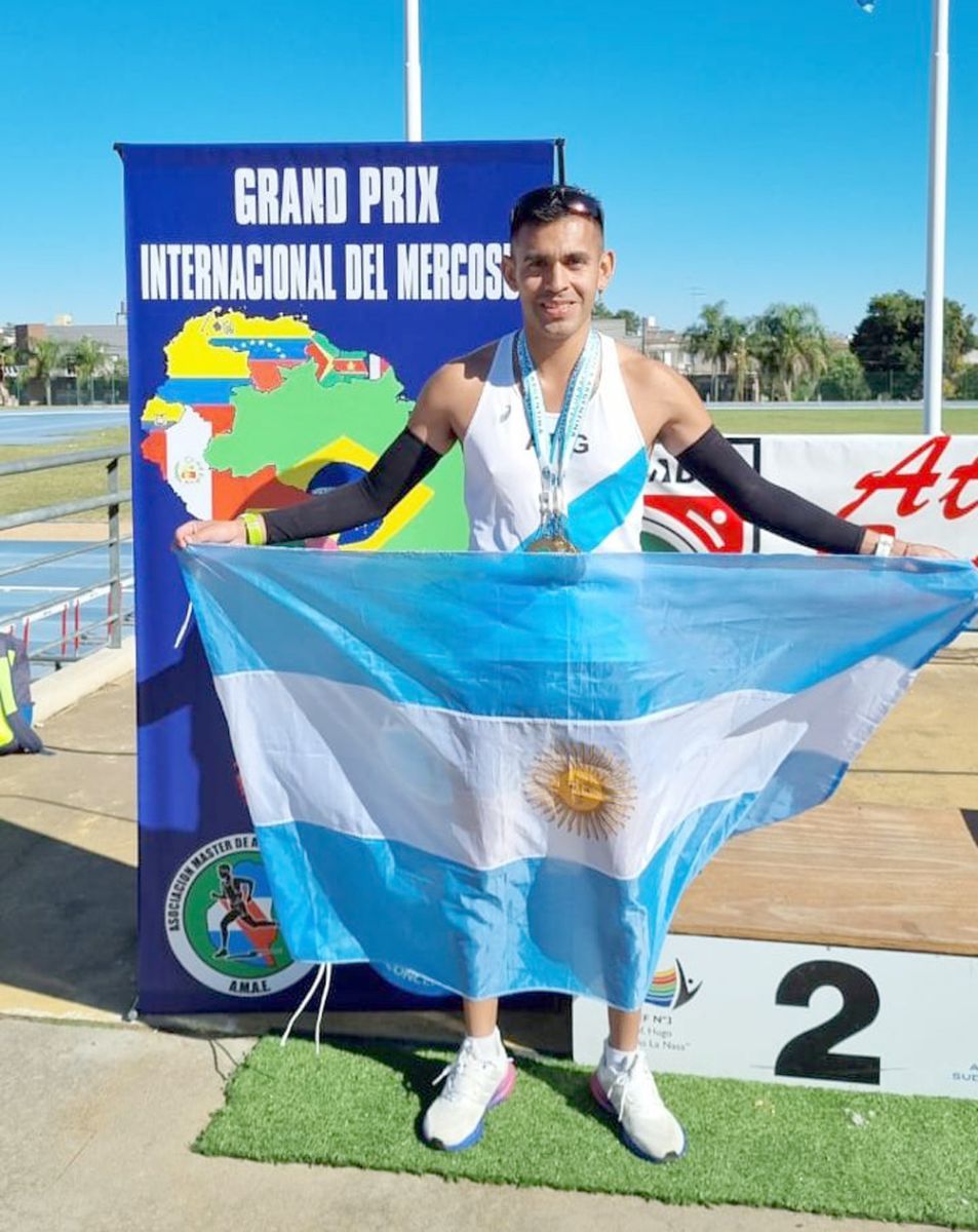 Leonel Chiorazzo logró triple medalla de oro en Concepción del Uruguay