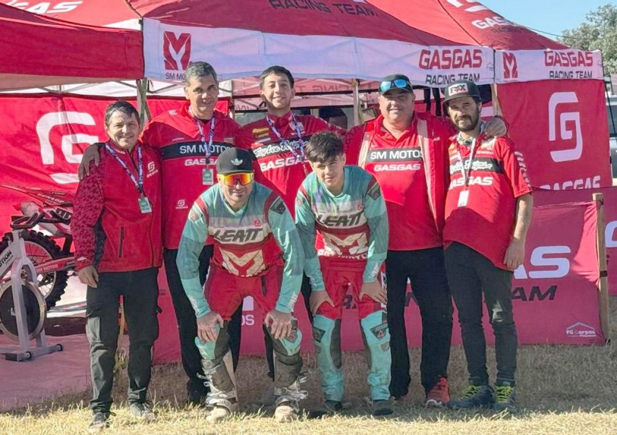 Jonatan Montenegro terminó quinto en la II fecha del Argentino de motocross
