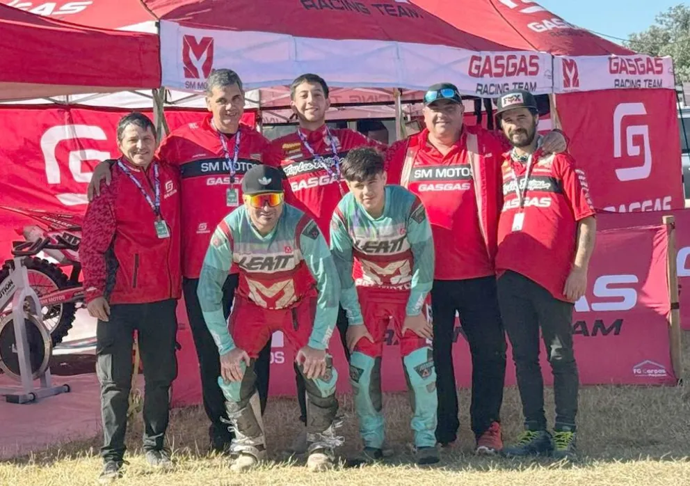 Jonatan Montenegro terminó quinto en la II fecha del Argentino de motocross