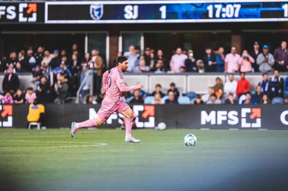 Inter Miami empató 3-3 con San José en un partidazo con doblete de Allende