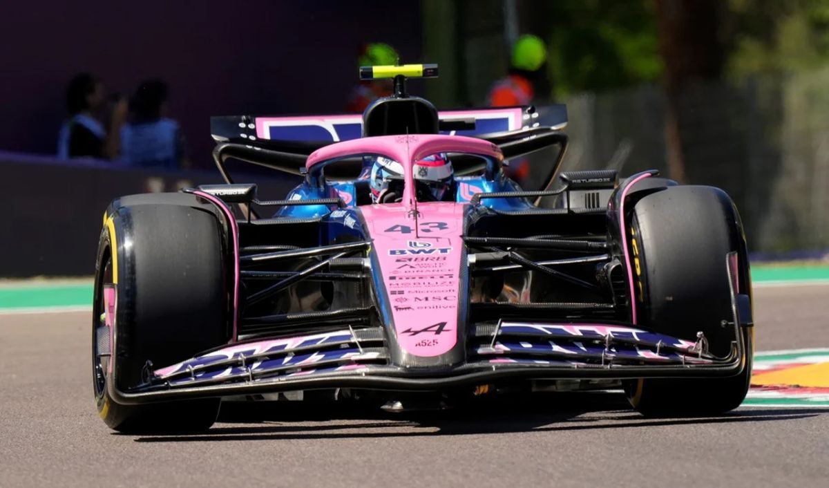 Franco Colapinto fue decimoséptimo en su regreso a la F1 en Imola