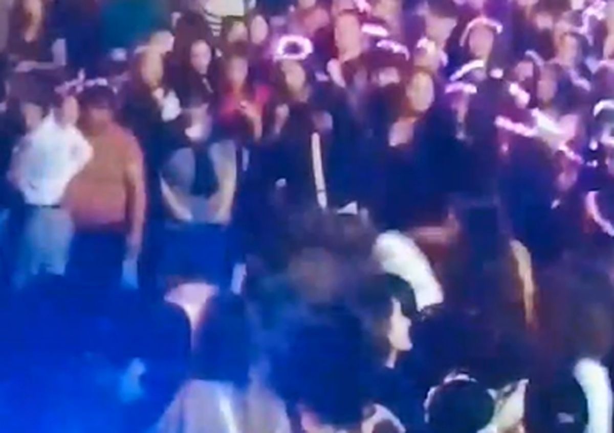 Incidentes durante el show de Karina “La Princesita” en Playa Unión