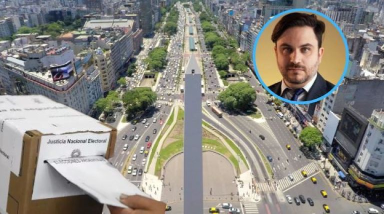 El exiliado libertario busca posicionarse en la disputa por una banca en CABA.