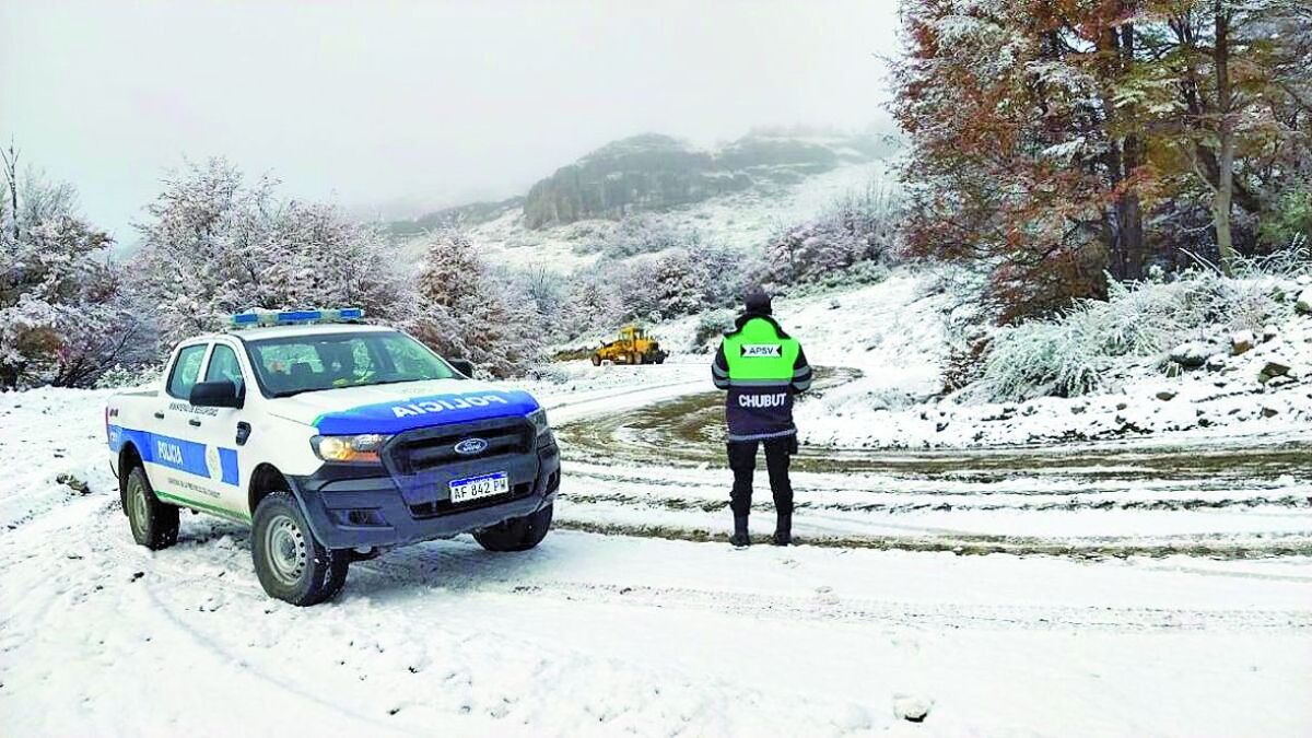 Intensas precipitaciones complican la circulación en el oeste de Chubut: rutas afectadas y medidas preventivas