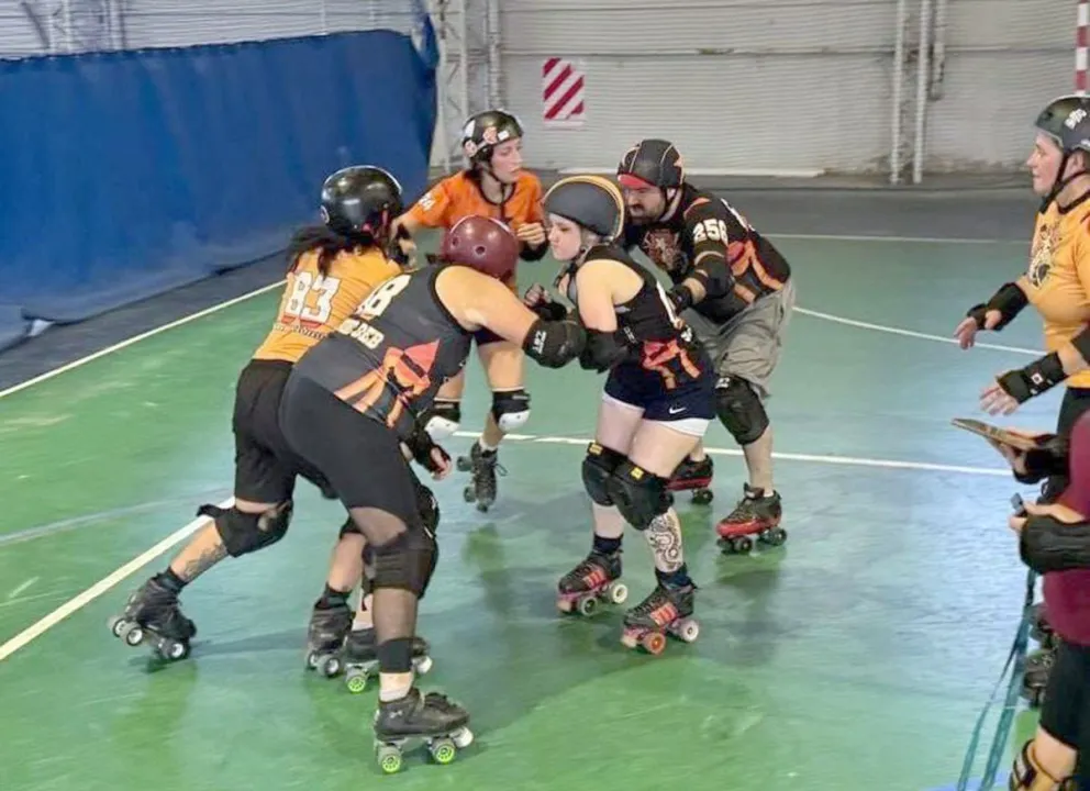Roller derby, una disciplina que se apunta en la ciudad