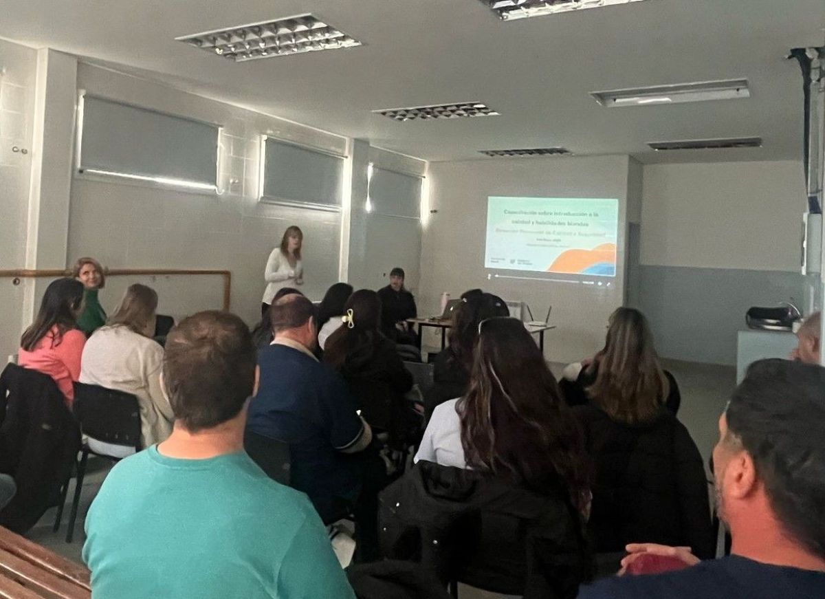 Provincia capacitó al equipo de salud del Hospital Subzonal de Rawson en Calidad y Seguridad del Paciente