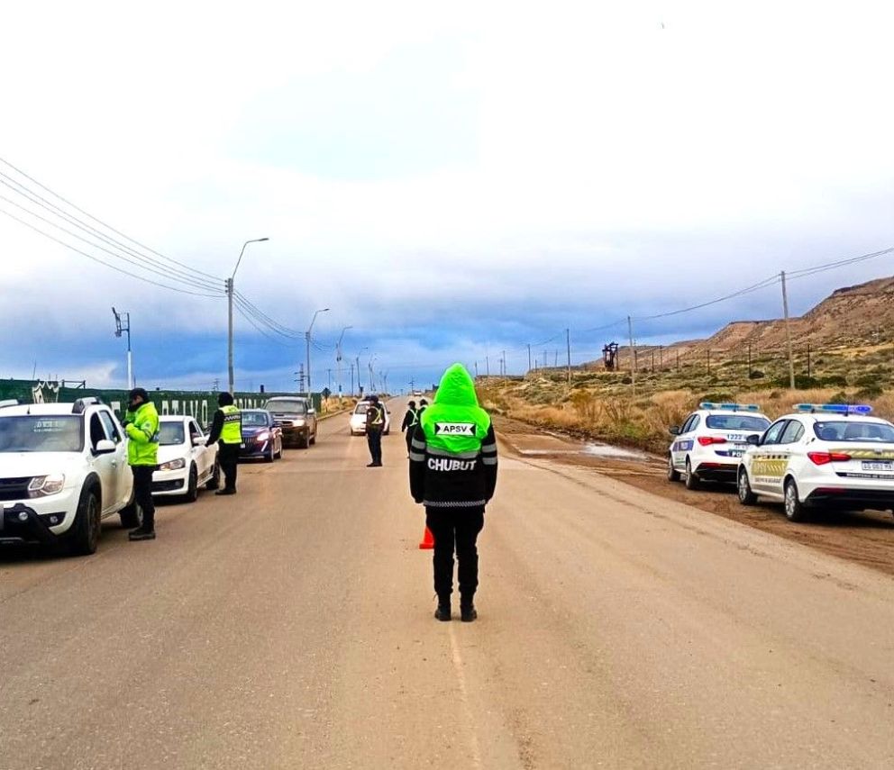 Provincia controló más de 8.000 vehículos y retiró a 51 conductores de la vía pública durante el fin de semana