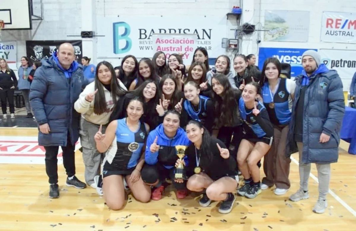 Calafate, por duplicado, Chenque y Náutico fueron los campeones