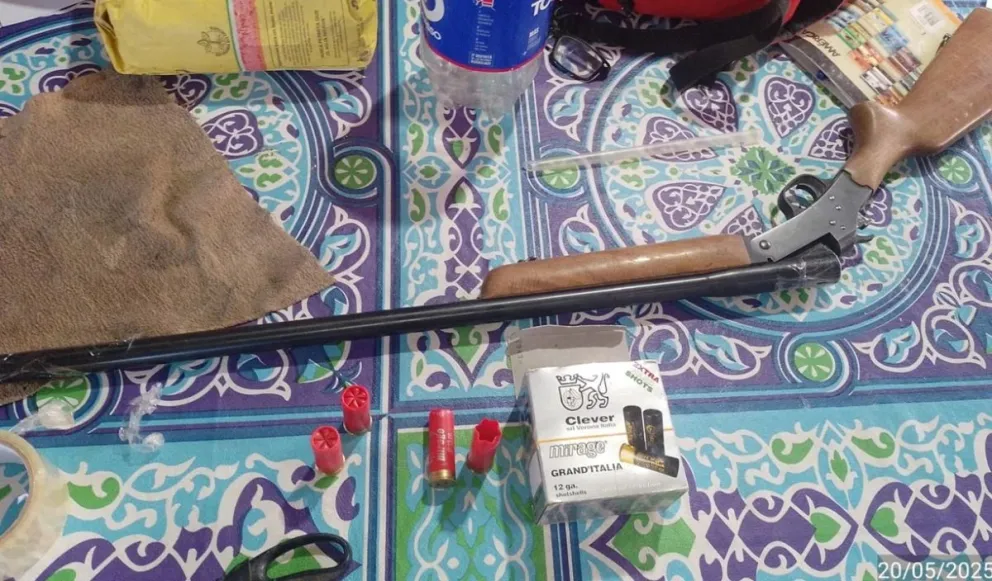 Allanamiento por presunto maltrato animal: secuestran arma y municiones