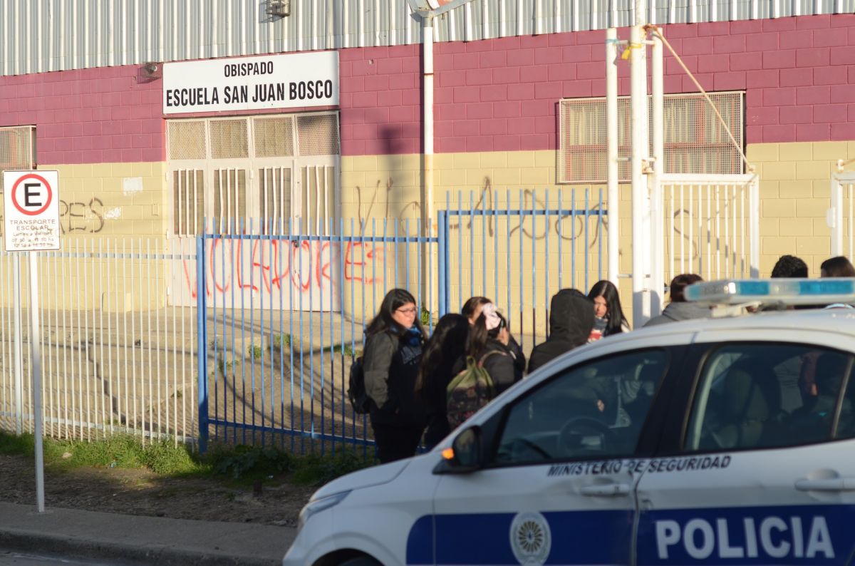 “Somos los primeros interesados en que se esclarezca la situación”, dijeron desde la Escuela San Juan Bosco