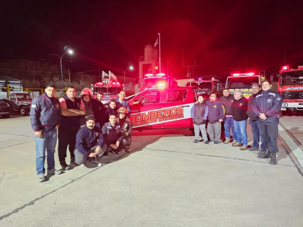 Los bomberos de comodoro siguen sumando equipamiento.