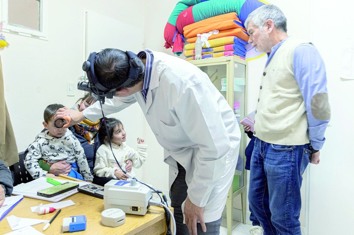 Salud Municipal cumplió con una nueva jornada de controles oftalmológicos en el CAPS San Martín