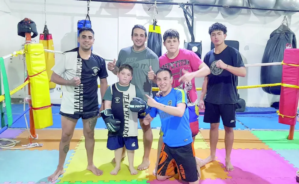 El Team Mellado se prepara para el festival en Rada Tilly