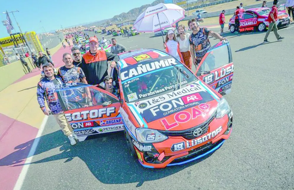 Renzo Blotta llega como sexto en el campeonato