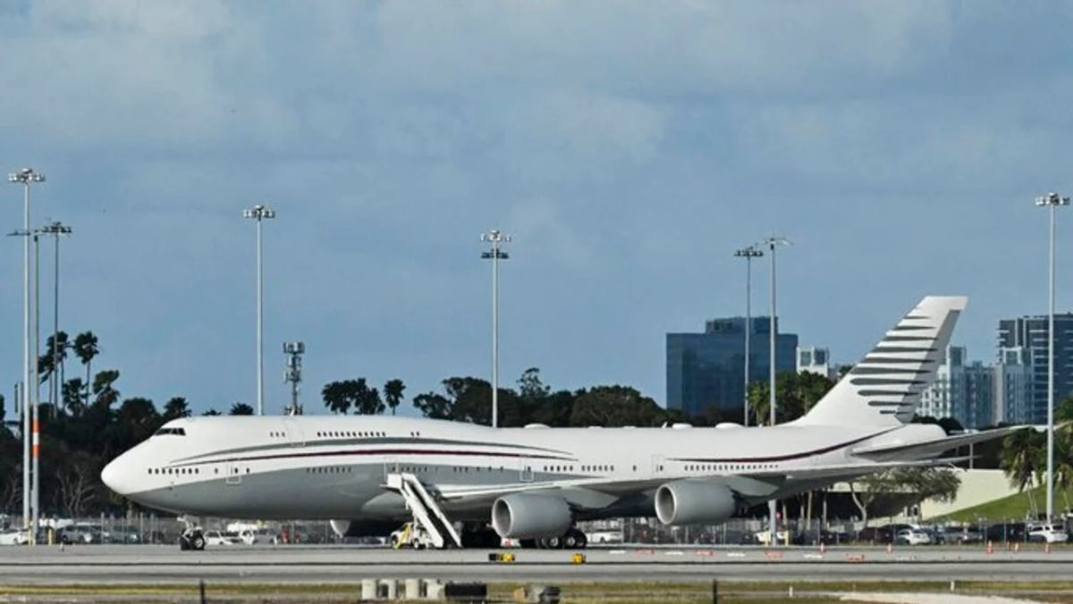 Polémica en EE.UU. por avión regalado por Qatar a Trump