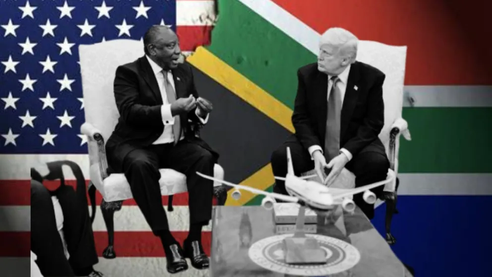 Dura acusación de Trump a Sudáfrica por un supuesto genocidio contra blancos