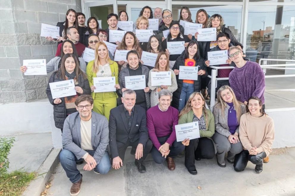 25 empleados municipales recibieron el certificado del Programa de las Naciones Unidas para el Desarrollo