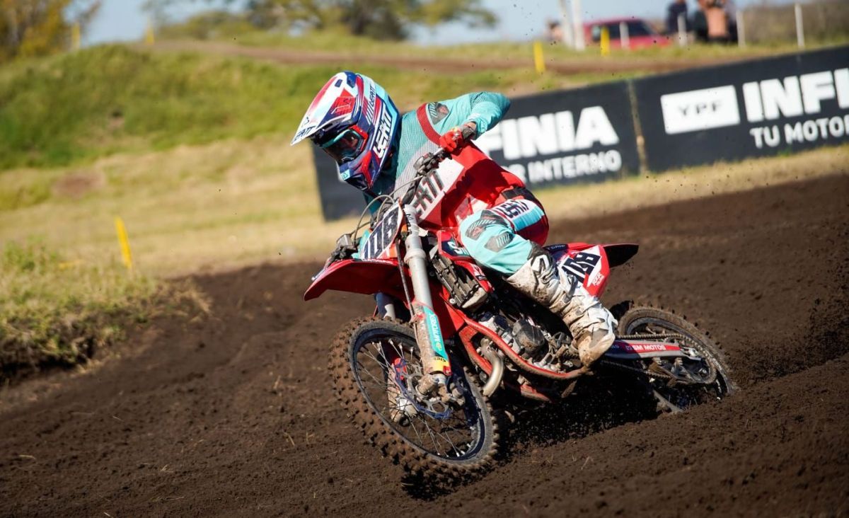 El bicampeón comodorense Santino Perales corre en Trelew