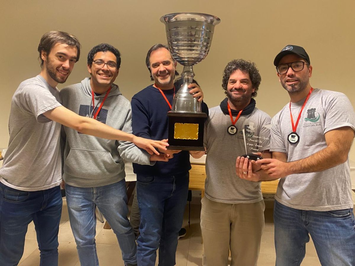 Círculo de Ajedrez Peones del Sur, últimos campeones