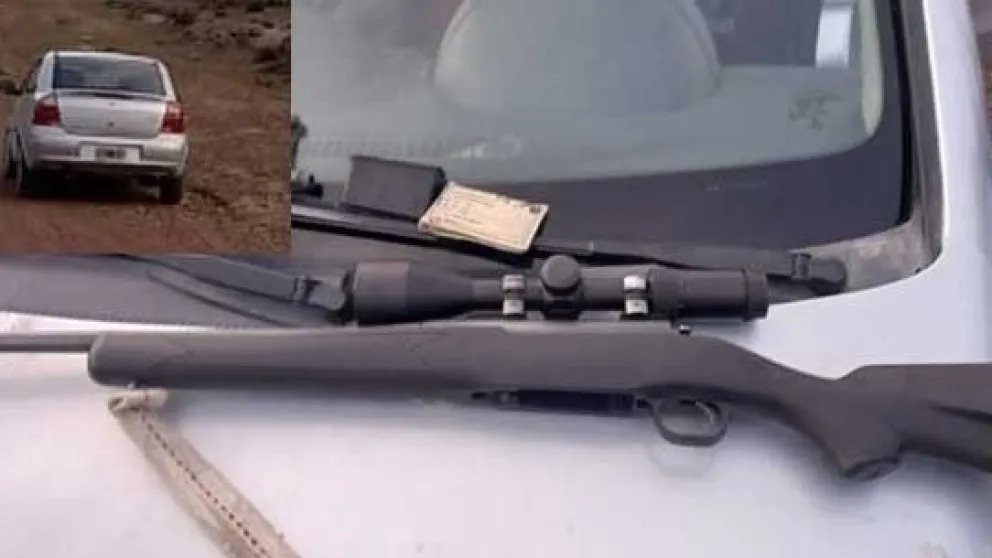 Secuestran arma de alto calibre y carne de guanaco tras operativo en ruta de Los Altares