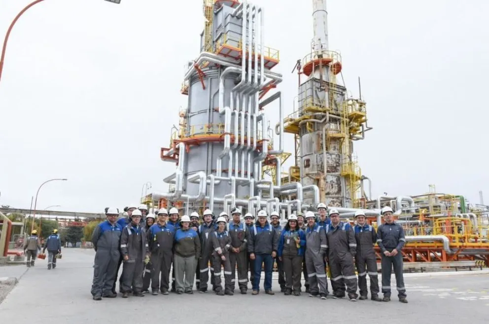 YPF avanza con nueva infraestructura de procesamiento en la cuenca neuquina.