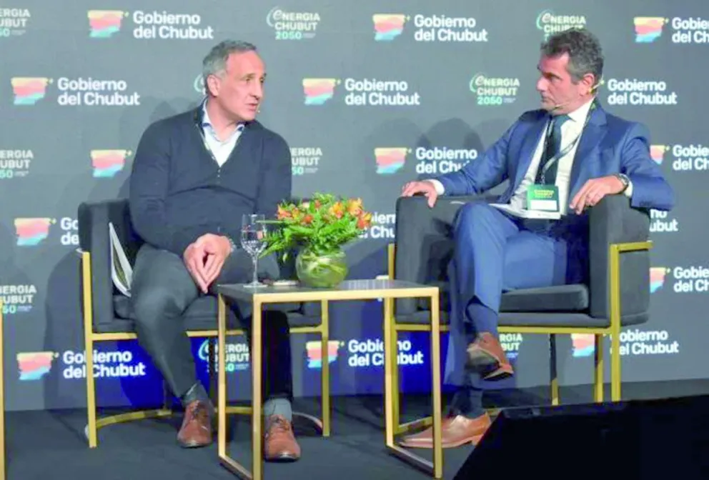 Marcos Bulgheroni. El CEO de Pan American Energy explicó que un contexto como el actual, de precios en baja, es una oportunidad para hacer foco en mejoras de competitividad para la industria. Fotos: Camila Ferrer Pose / La Opinión Austral.