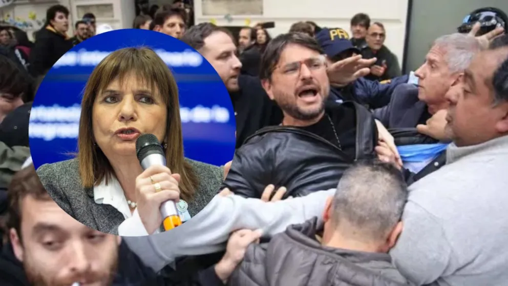 Toma del Instituto Perón: Bullrich defendió la reacción del Gobierno y apuntó a Grabois