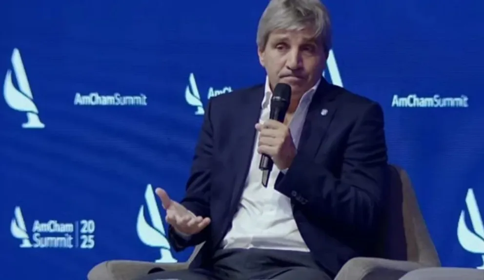 Luis Caputo, ministro de Economía de la Nación.