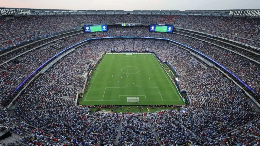 El MetLife Stadium.será la sede de la gran final del Mundial de Clubes.