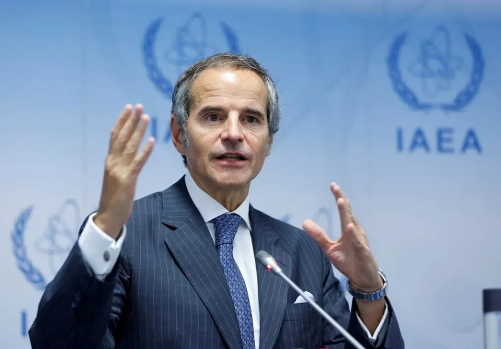  Rafael Grossi, director general de la OIEA pidió la "máxima moderación y evitar una escalada en el conflicto".