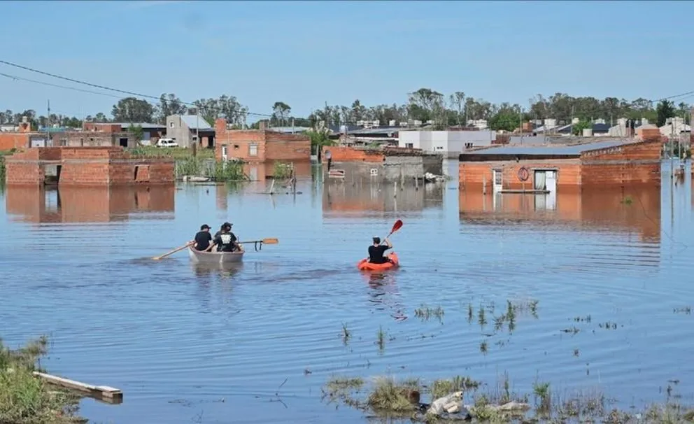 Milei vetó la ley de emergencia por las inundaciones en Bahía Blanca