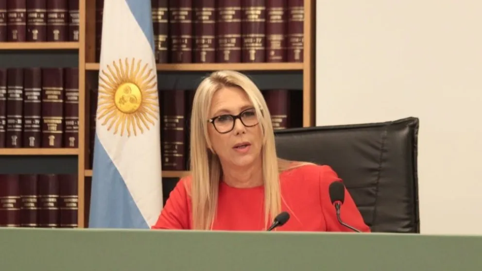 // Foto: Karina Breckle, jueza de la causa