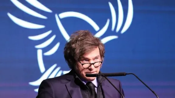 Milei se refirió a los audios del escándalo y a los incidentes de Lomas de Zamora