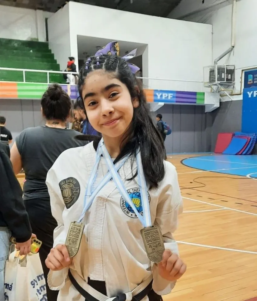 Ivana Ferrari Luengo rumbo al Campeonato Mundial de TaeKwonDo ITF de Barcelona