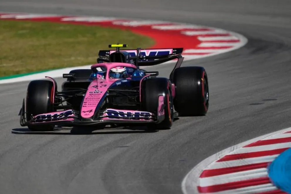 Franco Colapinto abandonó la Q1 tras un despiste en la última curva del circuito.