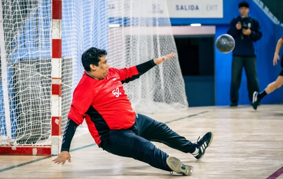 Matías Alaniz, una de las figuras. Foto: Fe.Chu.Ba.