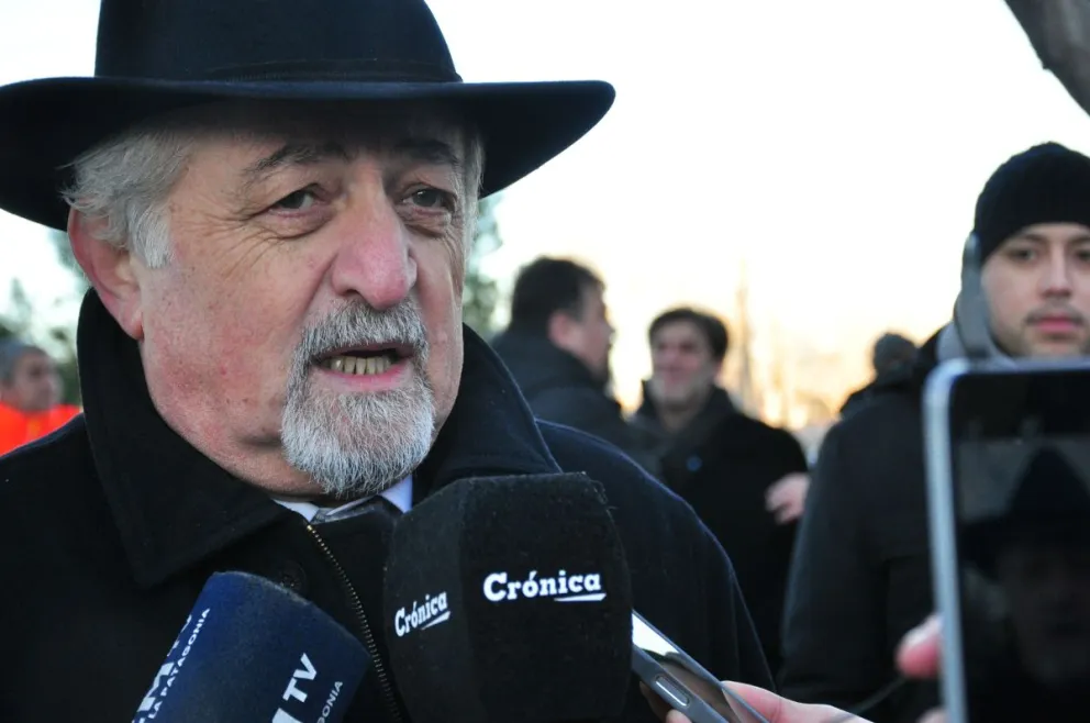 El intendente de Comodoro brindó declaraciones a Crónica.