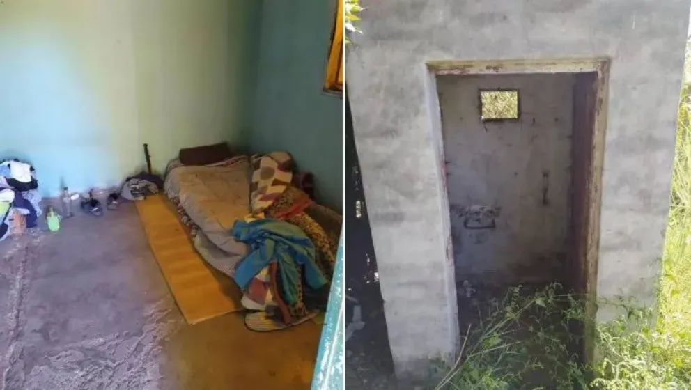 Imagen de la vivienda rural en malas condiciones 