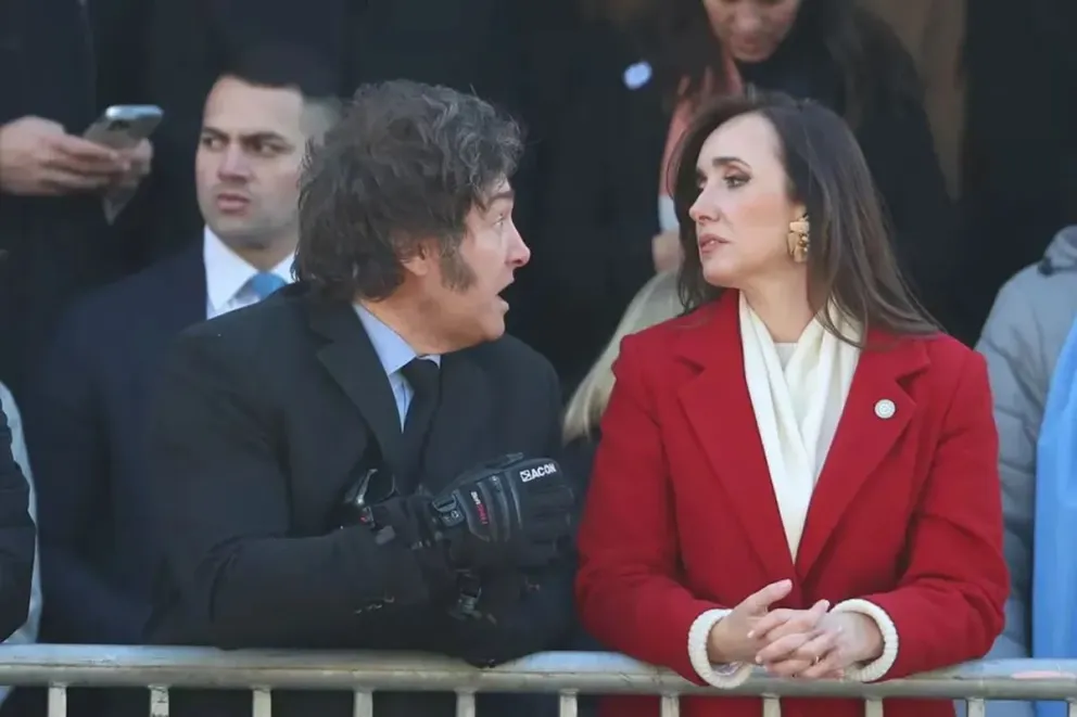 Tensión en el Gobierno: Milei y Villarruel, en su peor momento // Foto de referencia